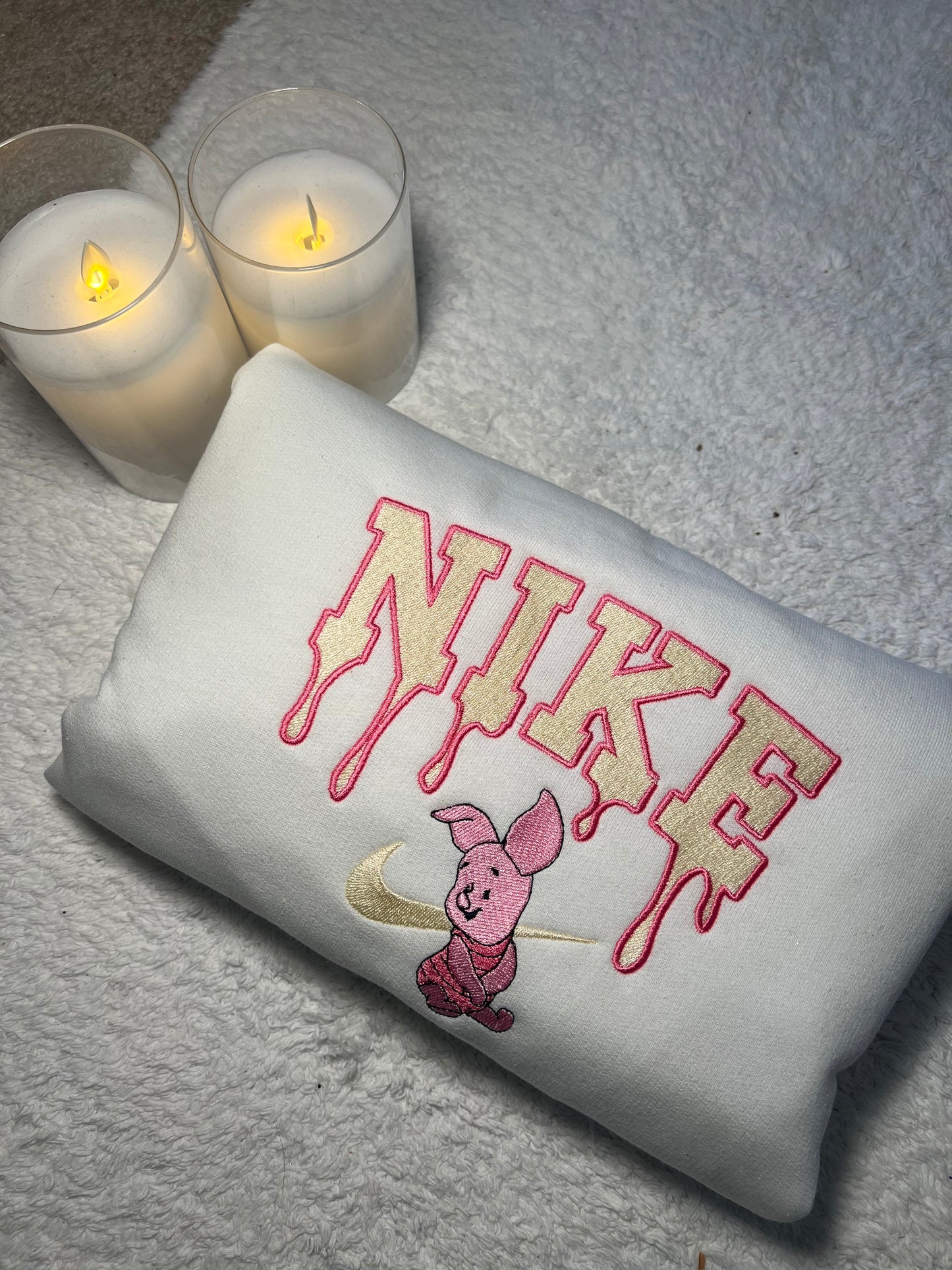 Nike Piglet Embroidered Crewneck Sweatshirt