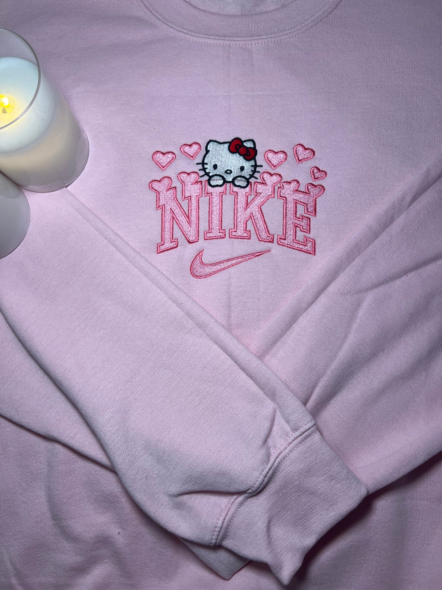 Nike Hello Kitty Embroidered Crewneck Sweatshirt